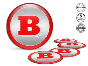 Brabus Domed Sticker Style Exclusive Race Flow Vector